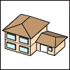 一般的2階建木造住宅